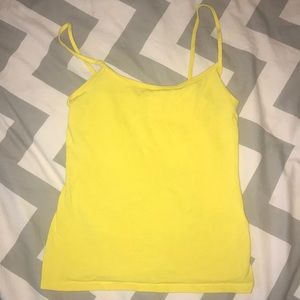 Yellow Cami Tank Top